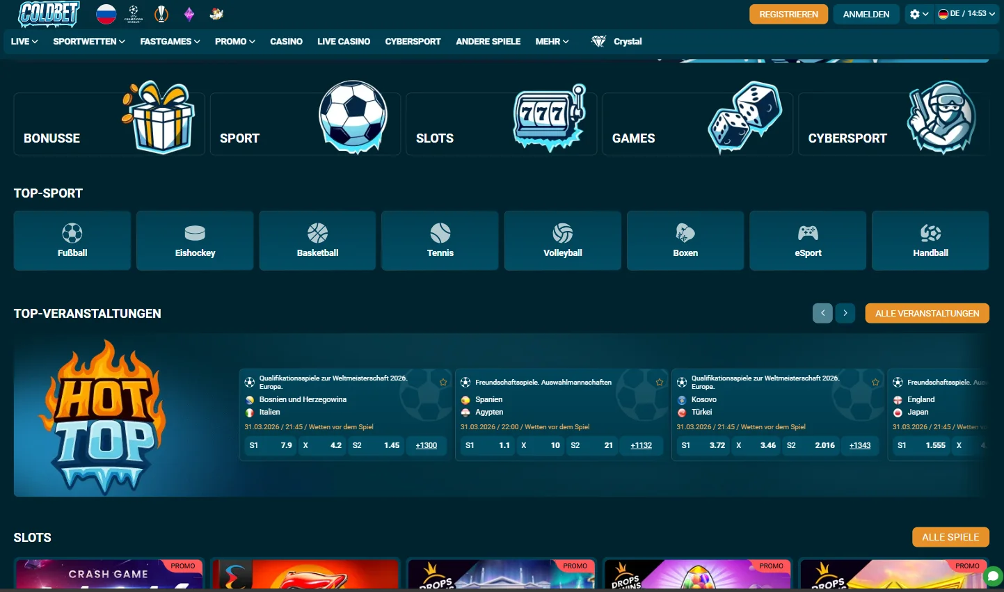 Coldbet Casino Deutschland